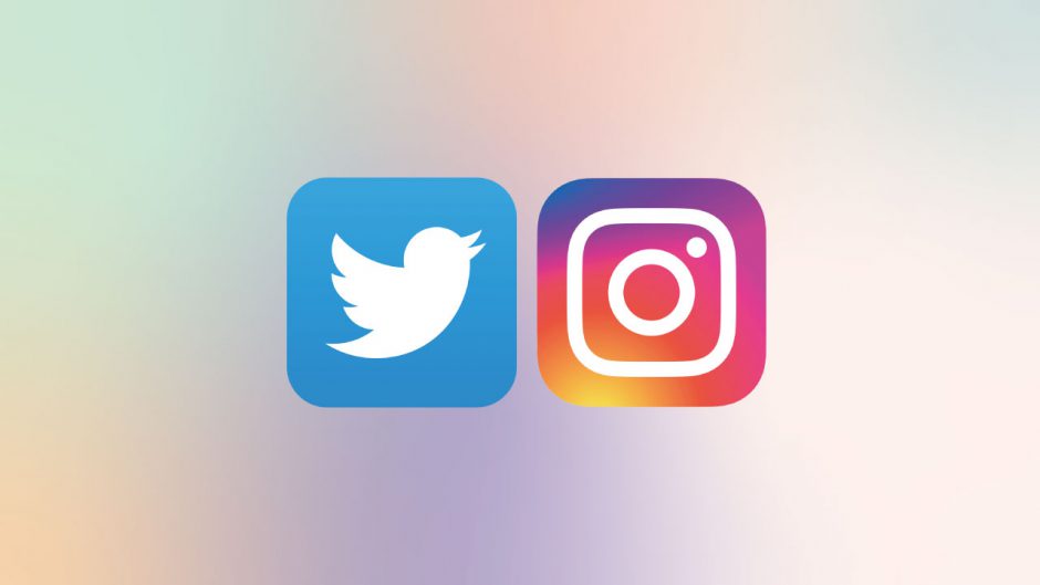 『twitter』と『Instagram』の比較